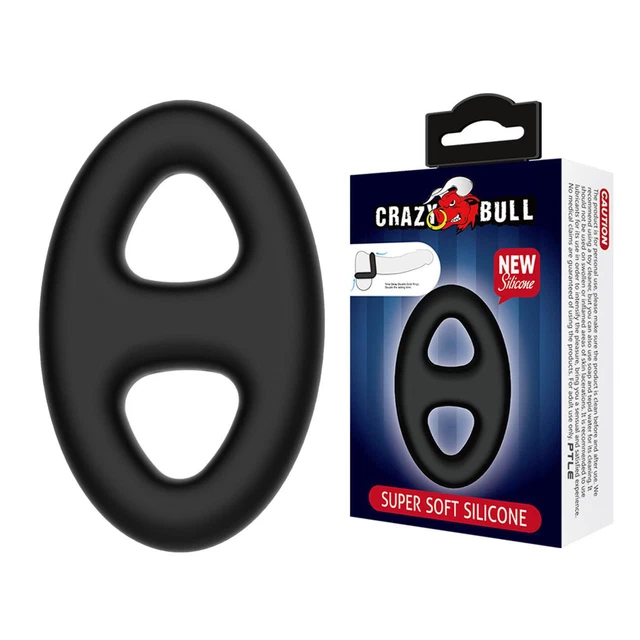 Anello fallico in silicone super soft crazy bull
