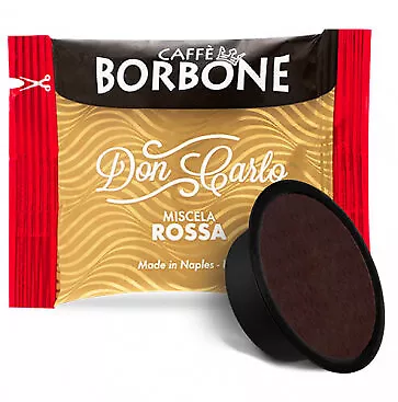 Borbone Don Carlo Rossa a modo mio Kapseln 100 Stück Versand aus DE