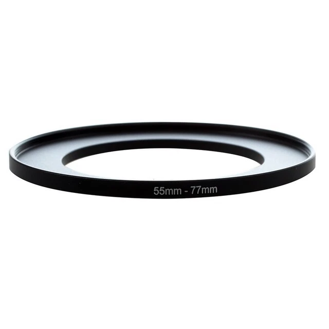 (R) Metal 55mm-77mm Cámara Filtro Adaptador Q6I6