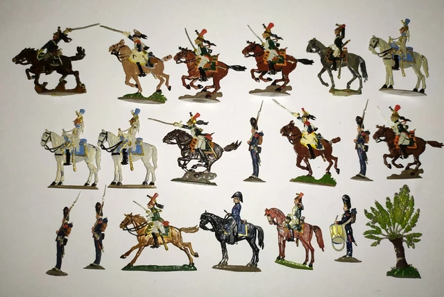 Plats d'étain - Zinnfiguren - 20 cavaliers autrichiens 1914