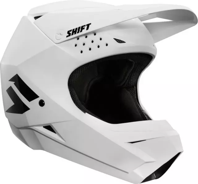 NEW SHIFT WHIT3 Label White Helmet from Moto Heaven