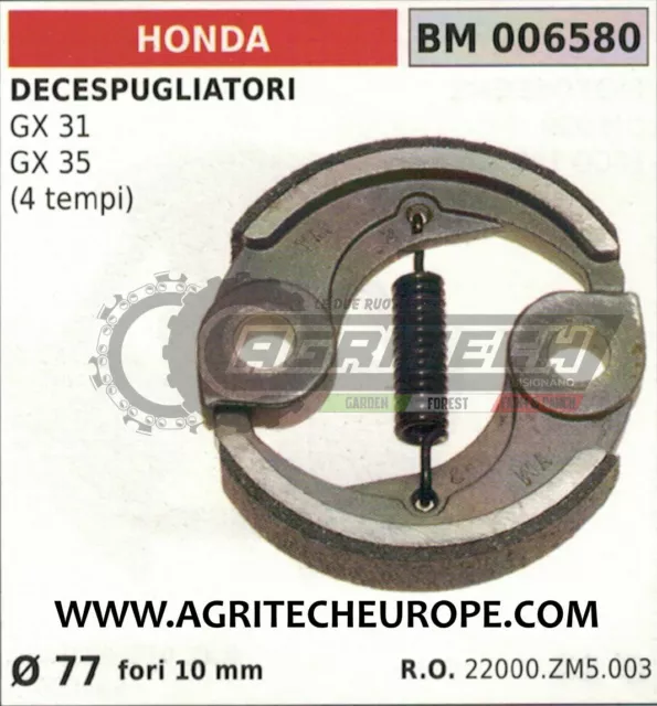 22000Zm5003 Frizione Completa Decespugliatore Motore Honda Gx31 Gx35 Ø77