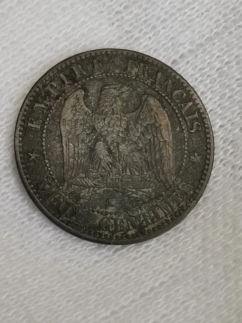 2 Centimes 1861 K Bordeaux Napoleon Iii Tete Lauree Buste Definitif / France