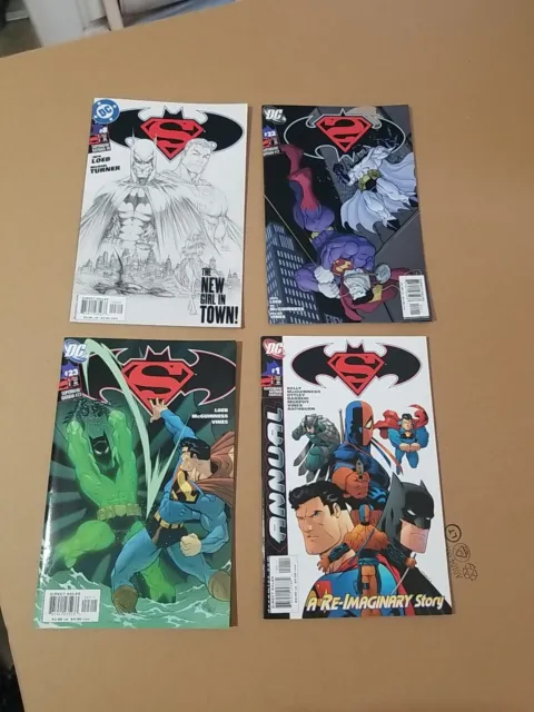 Superman/ Batman 8, 22,23, Annual 1. FN CONDITION. DC COMICS