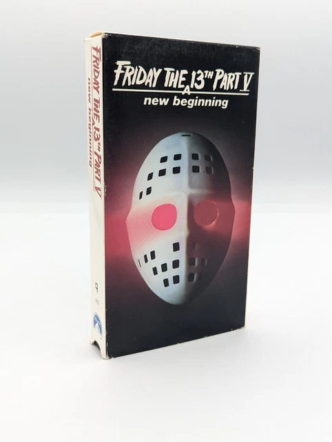 FRIDAY THE 13TH Part V 5 : A New Beginning 1990 VHS Paramount/Gate ...