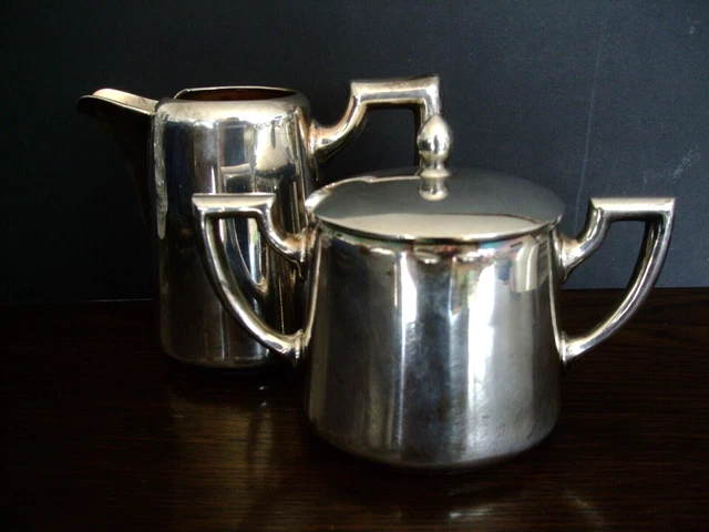 Plateau De Service Vintage Gebrüder Hepp Pforzheim – Argenté – Années 50/60