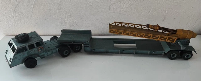 Camion MP Pacific – Convoi Exceptionnel Porte Fusée – Miniature Grise