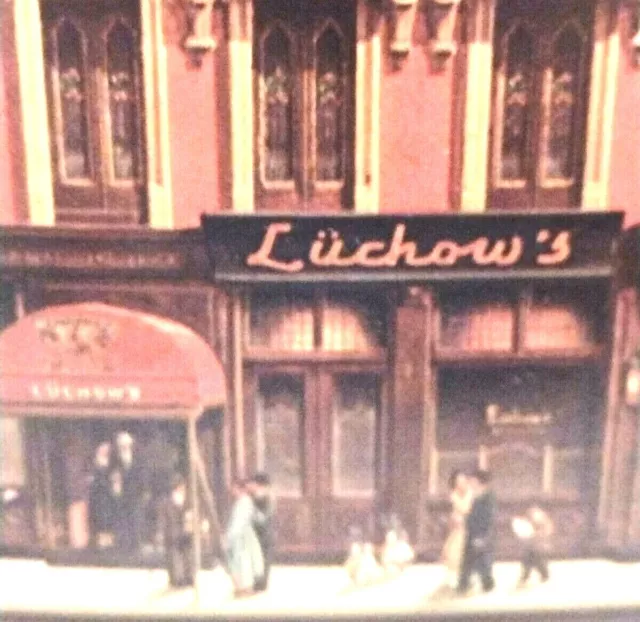 New York City NY Luchows Luchow's Famous Restaurant on E14th Street Postcard