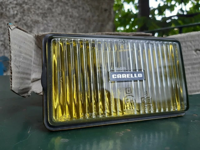 Phare Avant Vintage Carello - Occasion, Fonctionnel, Pour Restauration Voiture Ancienne
