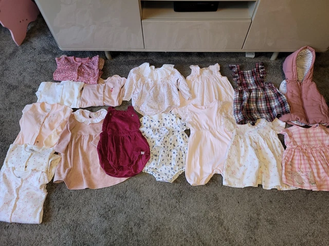 Splendido pacchetto estivo per bambine mamas & papas, Next, River Island 3-6 fino a 12-18