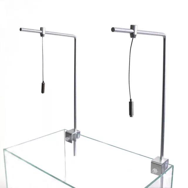 Aquarium Light Holder Adjustable Mount Bracket Fish Tank LED Stand Hanging Kit
