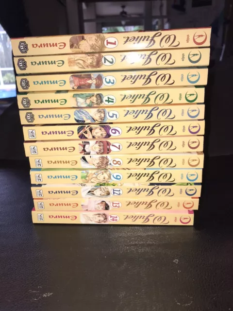 W Juliet Manga volumes 1-9, 12, 13, 14