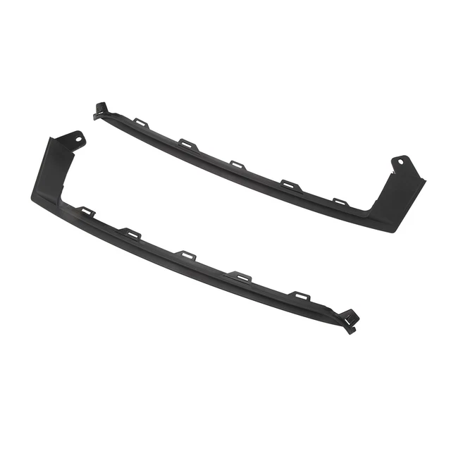 Front Bumper Trim Moulding Set For Honda Accord 2018-2020 – Direct Replacement Parts 71109TVAA10 & 71104TVAA10