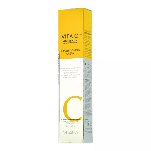 Missha Vita C Plus - Eraser Toning Cream 30ml