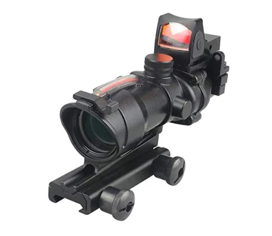 4X32 RIFLE SCOPE, 4x Magnification, 20mm Rail, for Airsoft, Outdoor ...