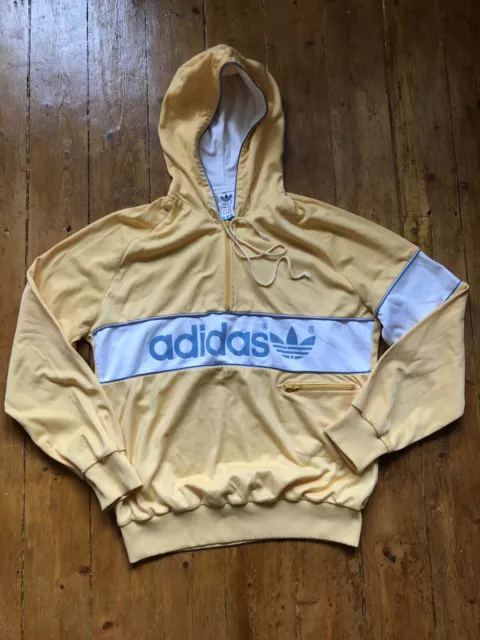 Adidas vintage 80s colorado New York hoodie. Unisex S. West Germany D44