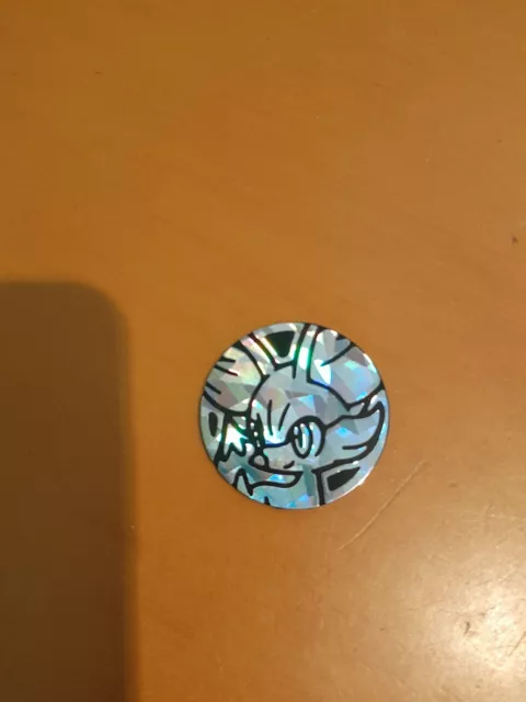 Pokemon Center 2019 Card shaped Tin Safety Pin Badge set Lightning Tapu Koko