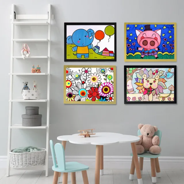 Kids Art Frames Projects Front Opening and Changeable Picture Display Craft