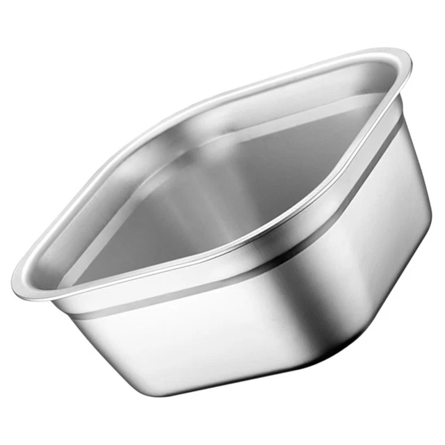 BUFFET FOOD SERVING Pan Fruit Washing Bowl Canteen Square Basin £12.29