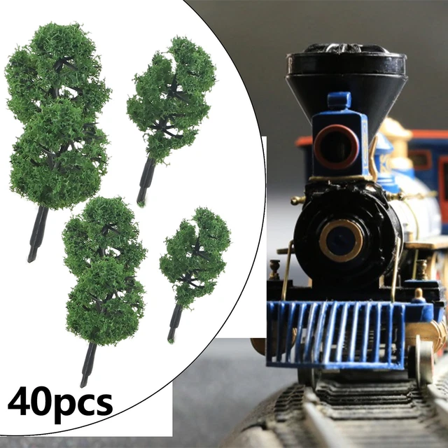 Lot De 12 Arbres Miniatures Pour Modélisme - échelle 1/50 à 1/500 - Diorama Paysage Neuf