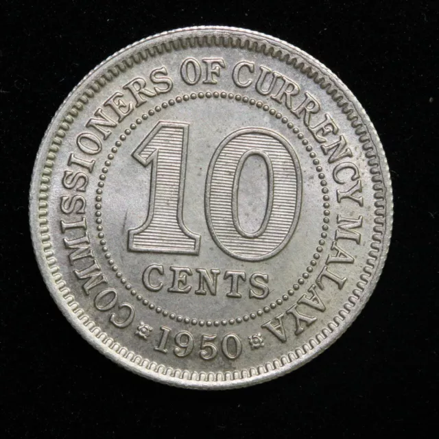 Malaya 10 CENTS 1950 UNC (320233R644)