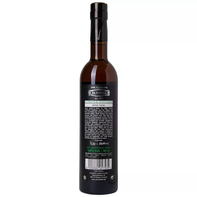 Absinth Strong68 Limited Edition (79,80€/l) | Mit Wermut Thujon | Ohne Farbstoff 3