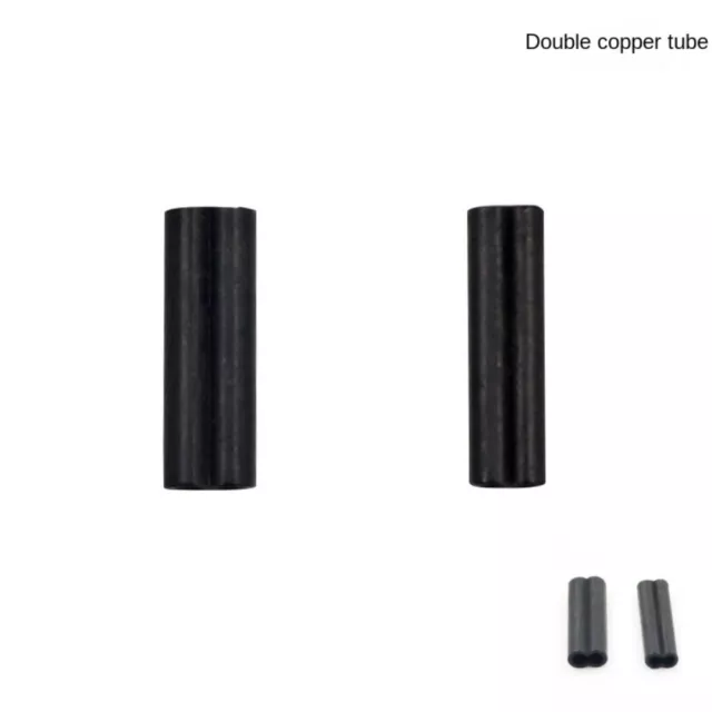 Wire Crimp Connector Line Crimping Sleeves Oval Double copper Tube