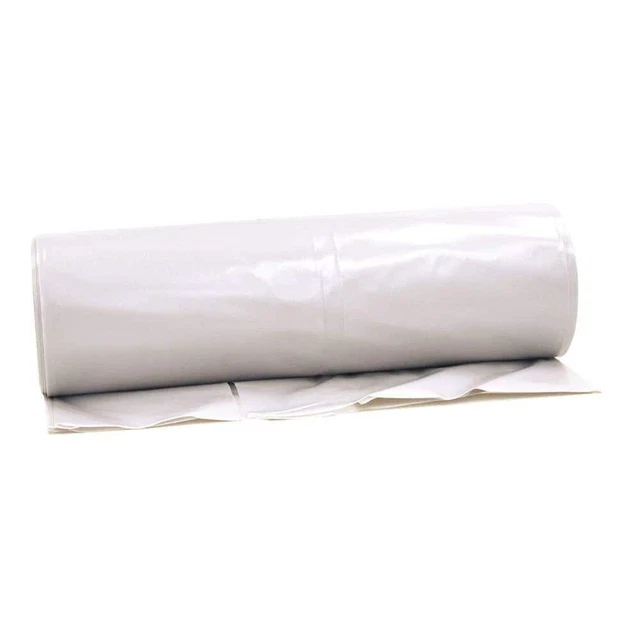 PLASTIC SHEETING 20 ft. x 100 ft. Clear 6 Mil Vapor Barrier Temporary