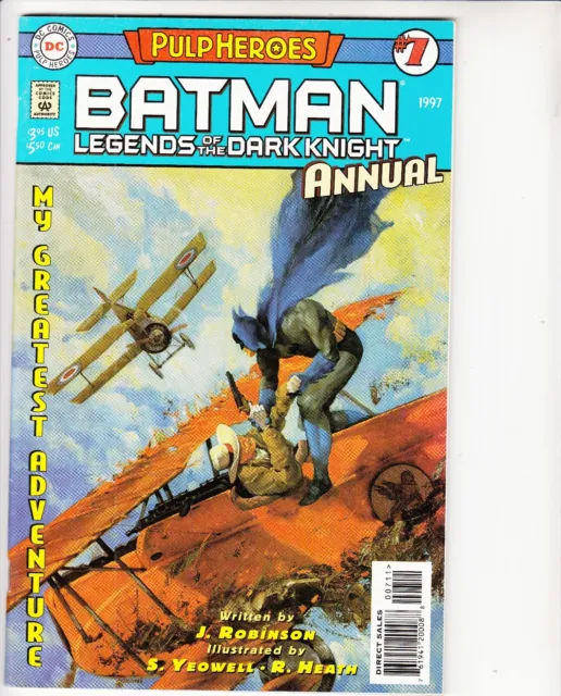 Batman Legends of the Dark Knight annual #7 (09/97) high grade...see scans