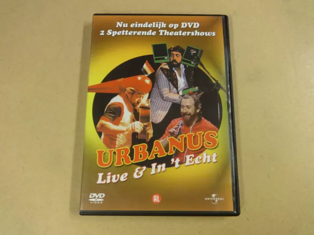 Dvd / Urbanus - Live & In 'T Echt