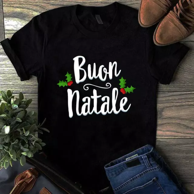 Buon Natale Christmas Italy Italian Merry Xmas Gift Tshirt