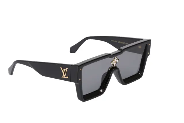 Louis Vuitton Cyclone Metal Black Sunglass For Men & Women - Limited stock