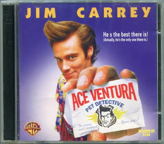 Mega Rare 1994 Ace Ventura: Pet Detective Jim Carrey Original Video CD VCD Set