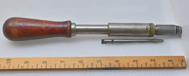 ✨Vintage North Bros № 30A Yankee Spiral Push Screwdriver (INV P529)