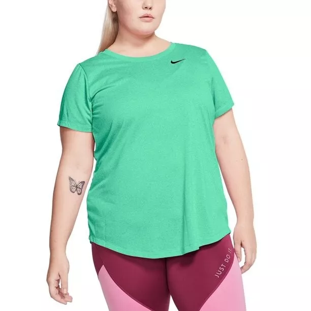 Nike Plus Dri-FIT Legend Training T-Shirt Green Glow 2X Free Shipping NWT