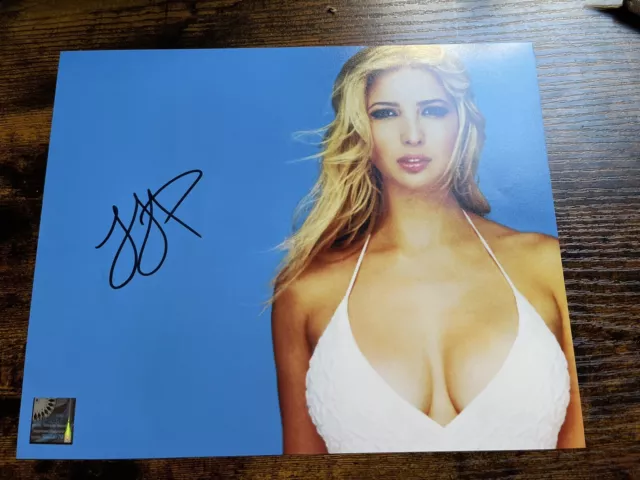 Ivanka Trump Hand signed 8x10 photo with DUAL COA