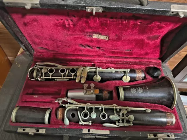 Vintage Selmer clarinet R. I. made in France 1930's?