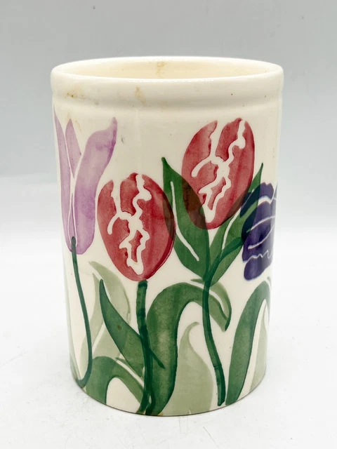 Emma Bridgewater Camarera Primavera 2014 Tulipanes Utensilio Soporte Olla Almacenamiento