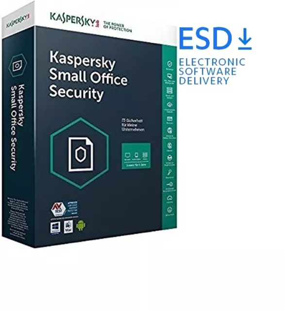 Kaspersky Small Office Security|Variante wählbar|1 Jahr stets aktuell|eMail|ESD