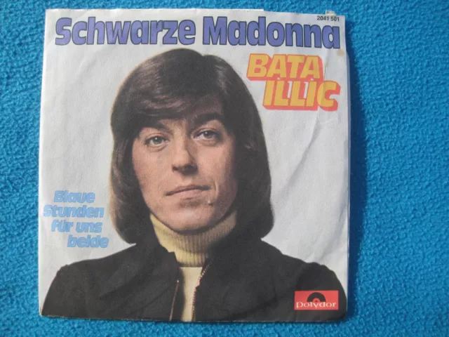 BATA ILLIC &amp;SCHWARZE Madonna&amp;quot;+&amp;quot;Blaue Stunden für uns b.&amp;quot; 1973 Vinyl ...