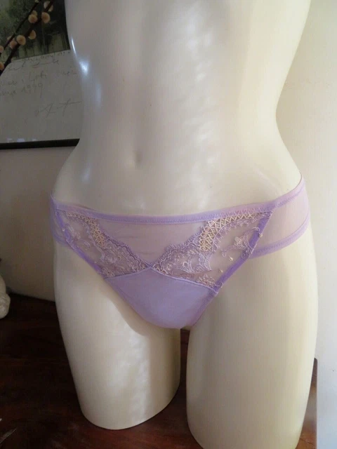 Tanga String Dentelle ANTINEA Art Couture - Noir, Taille FR 44 (équivalent 42 EU), Neuf Avec étiquettes