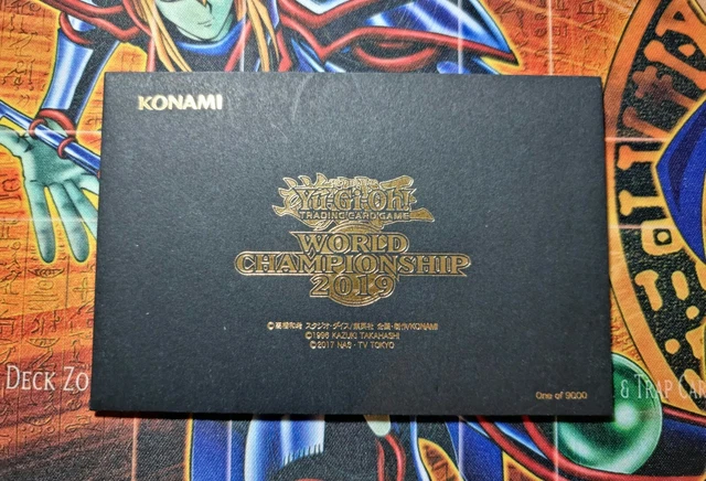 yugioh world championship 2019 prize card YGOrganization