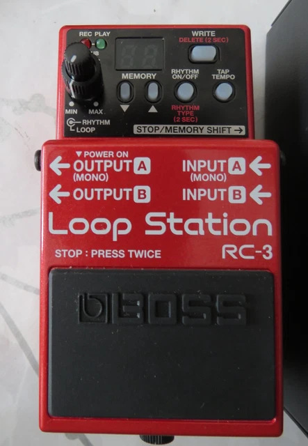 Pédale de loop (loop station) Boss rc-3