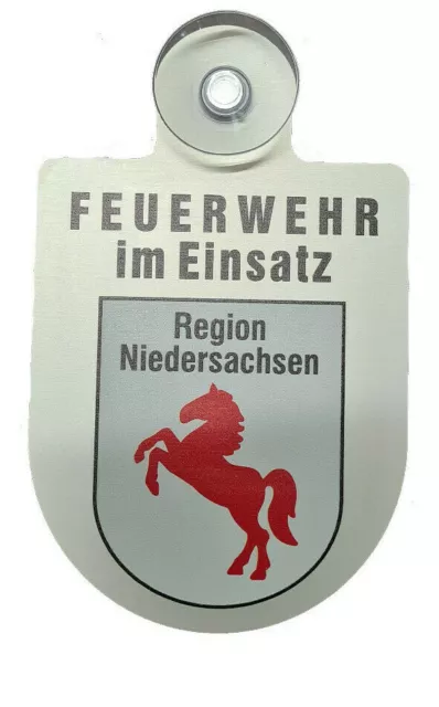 FEUERWEHR IM EINSATZ Schild Kennzeichen DFV Saugplakette Feuerwehrschild  EUR 6,50 - PicClick DE