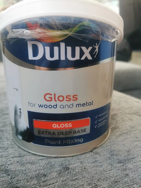 DULUX EXTRA DEEP Base Paint Mixing Gloss 2.5litres £25.00 - PicClick UK