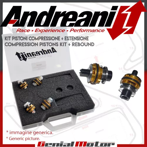 Andreani Compression Rebond Fourche Pistons Harley Dyna Sport 2004 04