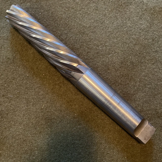 5 morse taper Reamer Spiral flute  5MT Shank Gammonds Tool Co NICE