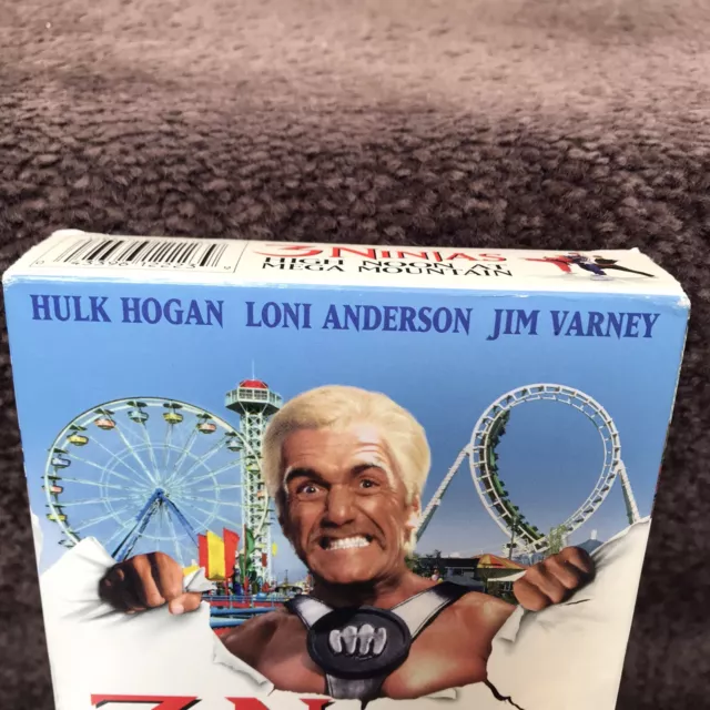 3 NINJAS HIGH Noon at Mega Mountain VHS 1998 Jim Varney Hulk Hogan $11. ...