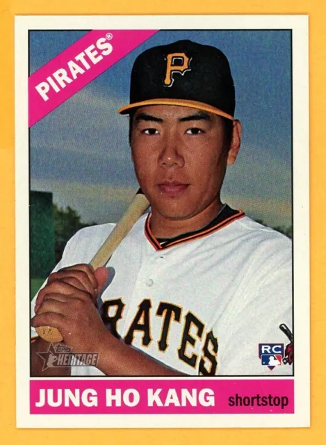 JUNG HO KANG 2015 Topps Heritage Rookie RC #714  SP