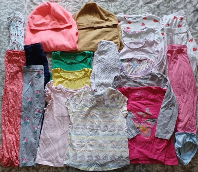 Pacchetto di abiti per ragazze età 5-6 - primavera estate - alcuni nuovi - Next Tu Primark ecc.
